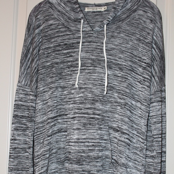 Tops - TJ Maxx Gray Hoodie Sweater Women’s Small